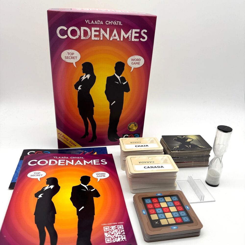 Codenames Board Game Vlaada Chvatil CGE 2015 Spy Word Party Game
